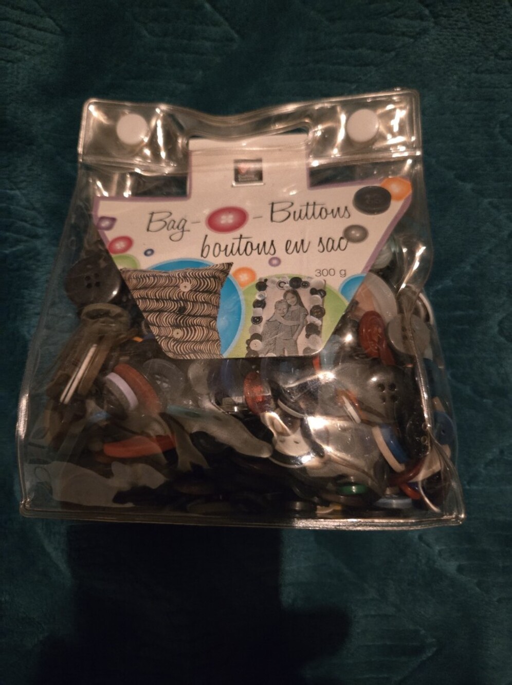 5/$20 Bag of Mixed Buttons - Multi-Color Pack